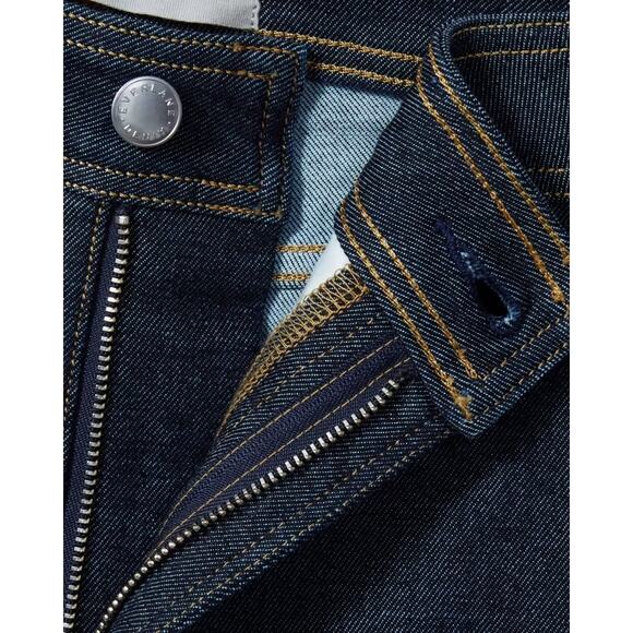 NWOT Everlane Way-High Clean Front Organic Cotton Skinny Jeans Sz. 26x28 Indigo - Picture 8 of 14